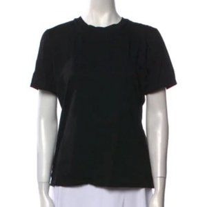 Zimmermann Black Crew Neck Short Sleeve T-Shirt - Size XS